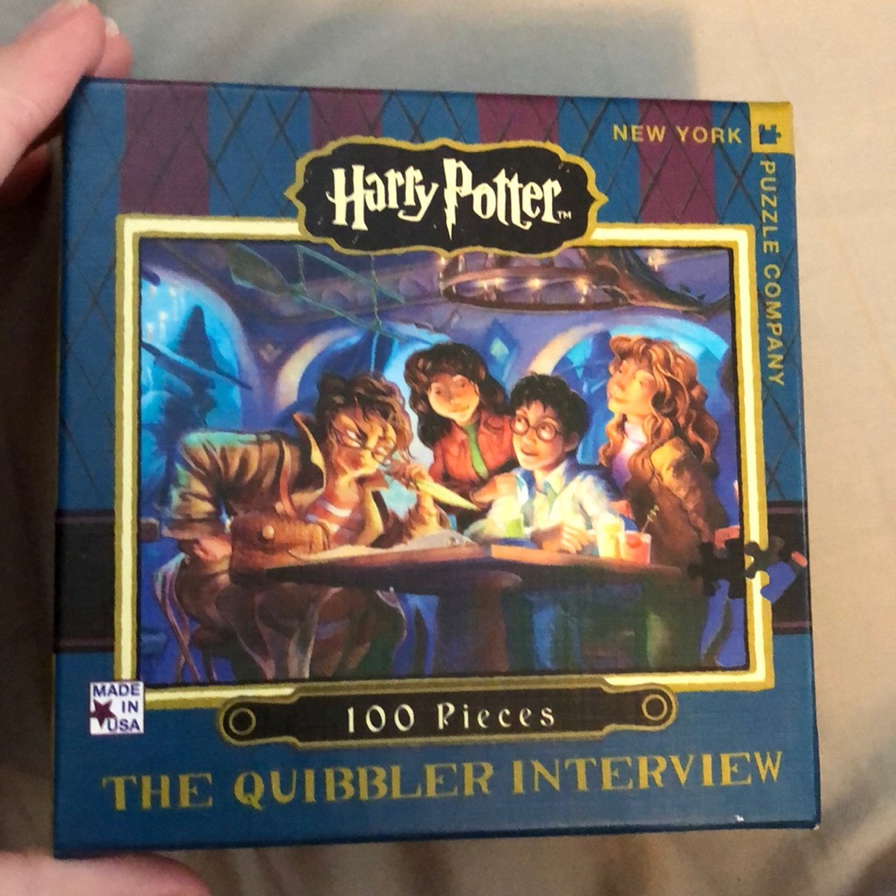 Harry Potter “The Quibbler Interview” puzzle